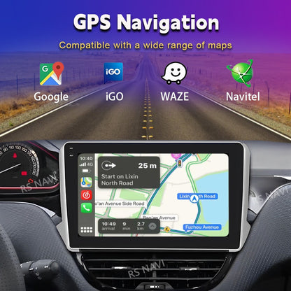 Android 15 Navigation Multimedia Player For Peugeot 2008 208 Series 2012 2013 2014 - 2018 Carplay Auto Stereo BT video Car radio