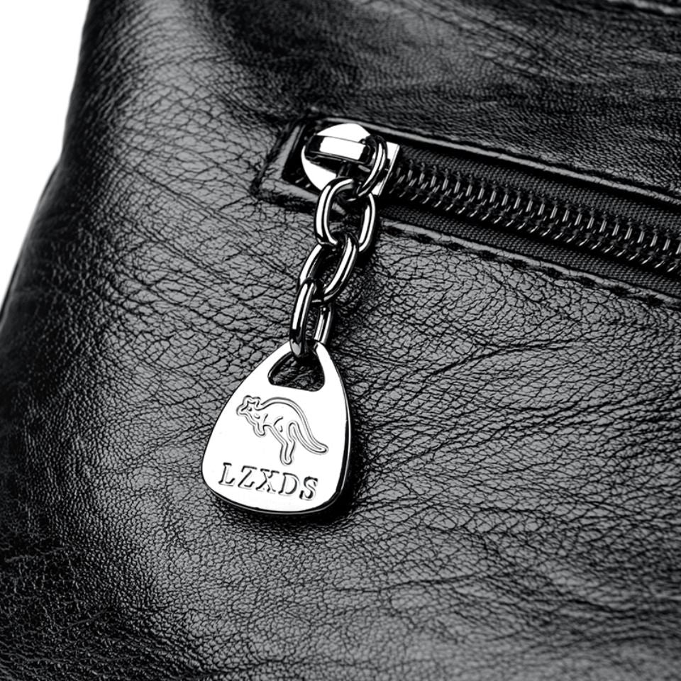 Top Quality Pu Leather Female Crossbody Multiple Pockets Bag Elegant Shoulder Bags for Women Casual Purses and Handbags Sac 2026