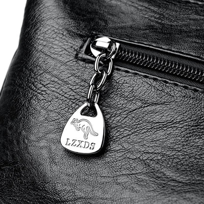 Top Quality Pu Leather Female Crossbody Multiple Pockets Bag Elegant Shoulder Bags for Women Casual Purses and Handbags Sac 2026