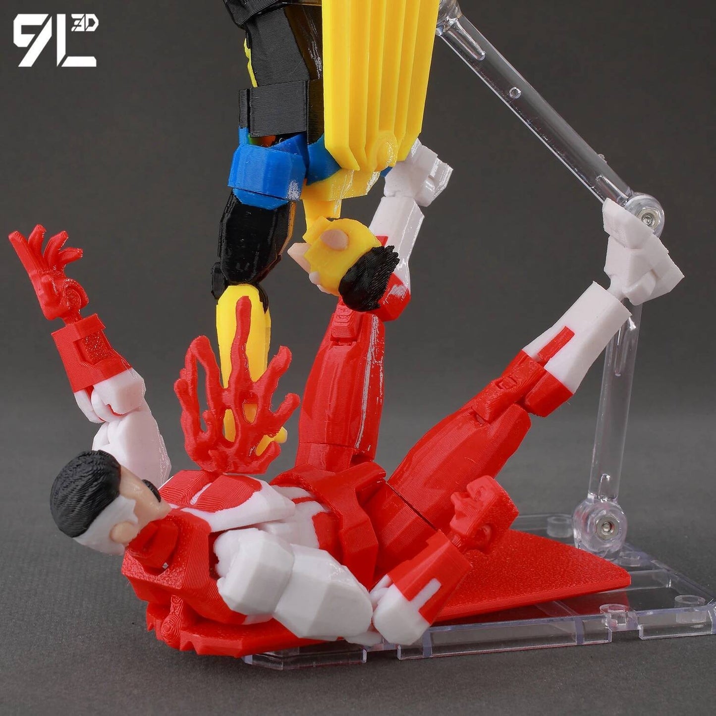 9L3D Sortudo 13 Invencível Menino Conquistador? Boneco de Ação Omni Impresso em 3D Modelo de Anime Articulado Colecionável Brinquedo Presente Fã