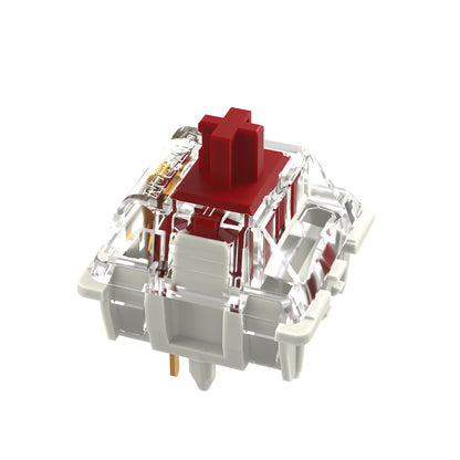 Switch Gateron White Yellow Silver Pro 2.0 V2 3 pin RGB linear Tátil Vermelho Marrom para teclado mecânico hot-swappable