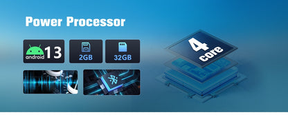 ANYFAR Android Car Stereo for Honda Accord 7th 2003-2007, 10" Touch GPS Navigation, Built-in CarPlay/Android Auto, FM 2G+32G