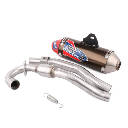 Motorcycle pipe Middle&Rear Exhaust Muffler Pipe motorcycle accessories low price For CRF230F CRF150F 2003-2013 Dirt pit bike