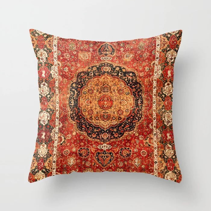 Nordic Pillow Case Moroccan Style Pillow Indian Bohemian Luxury Living Room Bedroom Cushion Cover Lumbar Pillowslip Home Decor