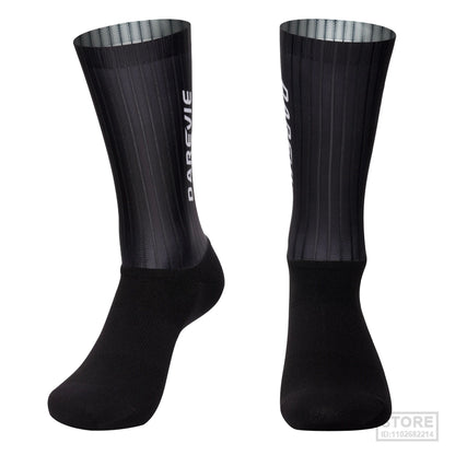 Pro DAREVIE Cycling Socks Aero Sock High Speed Sports For Men Anti-slip Breathable Athletic Moisture Control