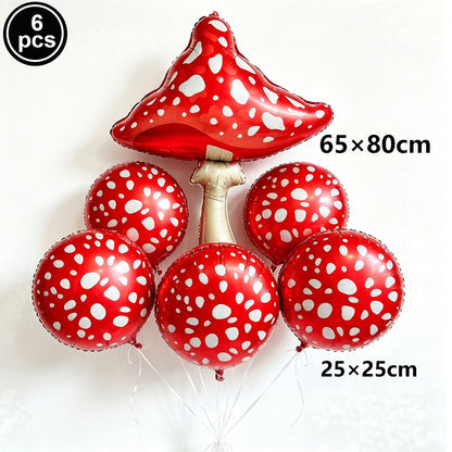 Cartoon Animal Standing Squirrel Balloon Pinecone Shaped Aluminum Film Balloon Forest Theme Baby Shower Birthday Party Decor