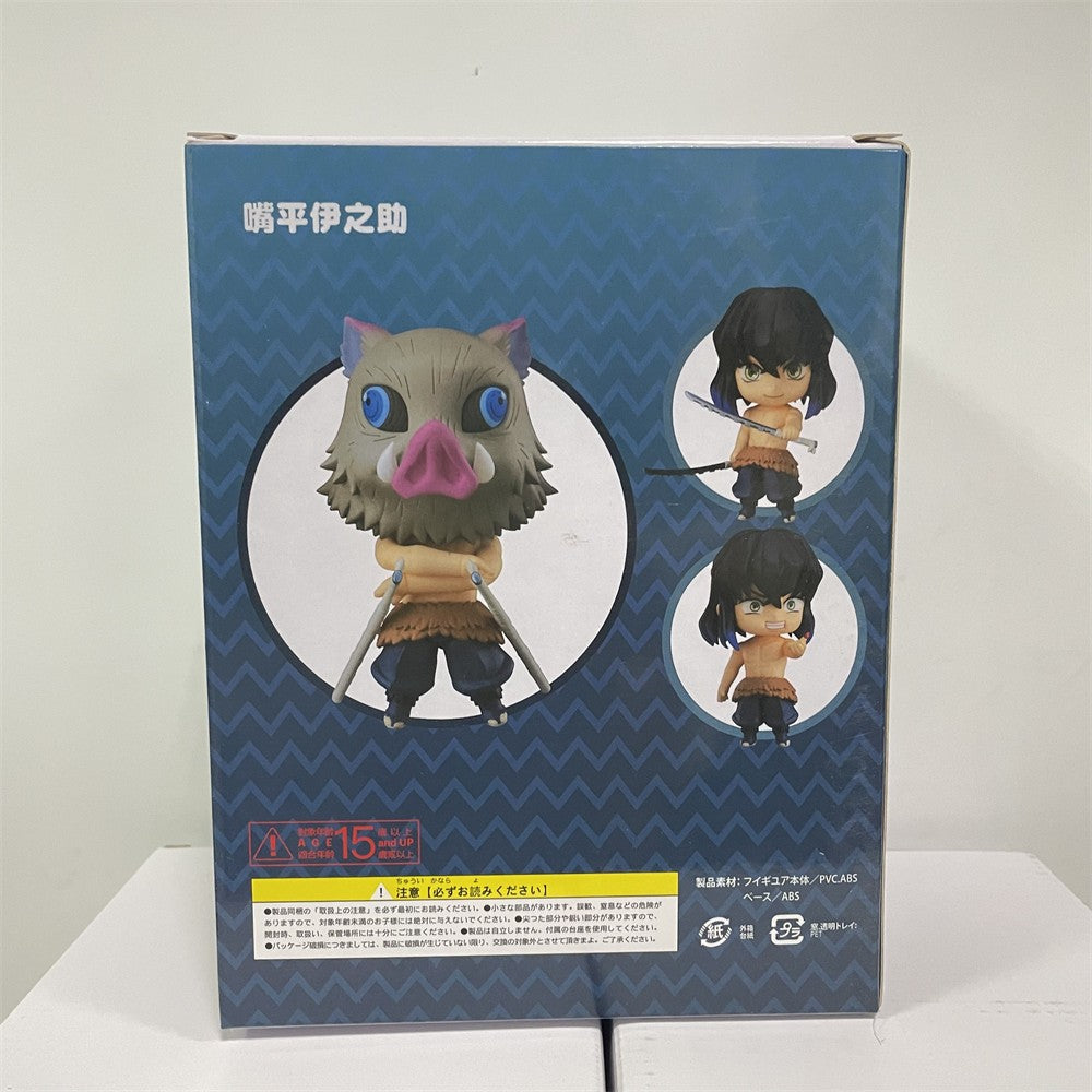 Bonecos de Anime Demon Slayer Inosuke #1361 Tanjirou #1193 Nezuko #1194 Zenitsu #1334 Brinquedos de PVC Figura de Ação Giyuu Kimetsu no Yaiba