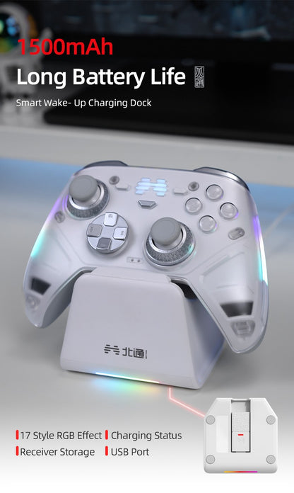 Beitong Kunpeng 70 Elite: AI-Enhanced Wireless Controller with Adaptive Triggers for Switch 2, PC, Mobile & Teams
