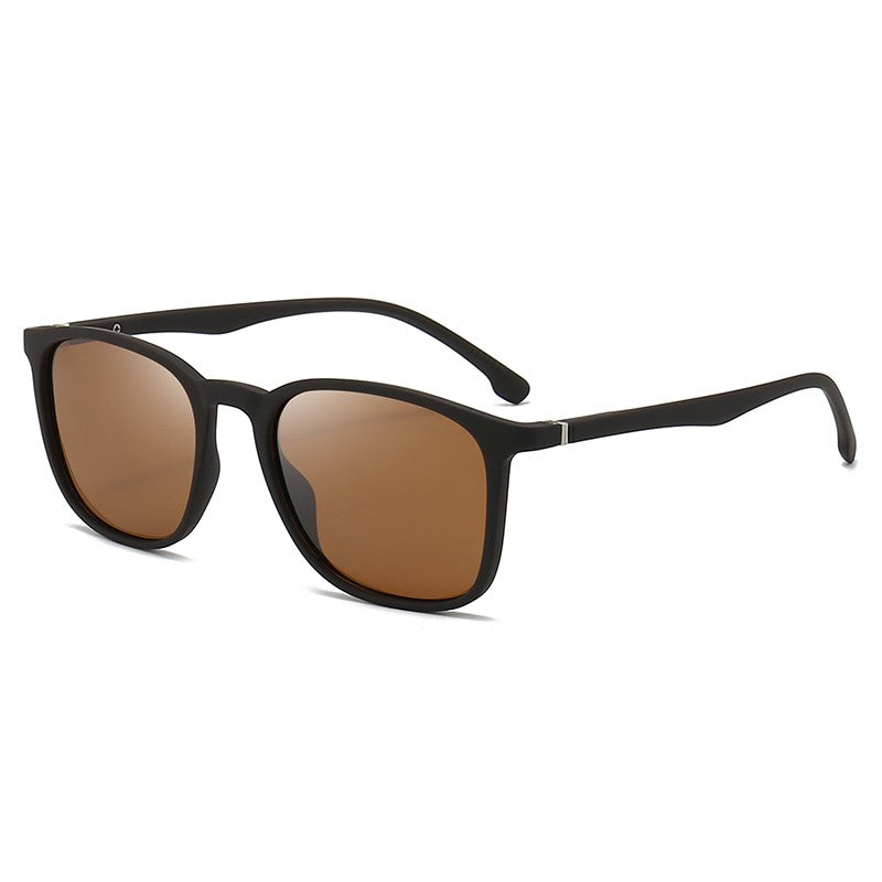 New Men's Fishing Glasses Fashion Polarized Sunglasses Elastic Painted Spring Foot Polarized Sunglasses 3234