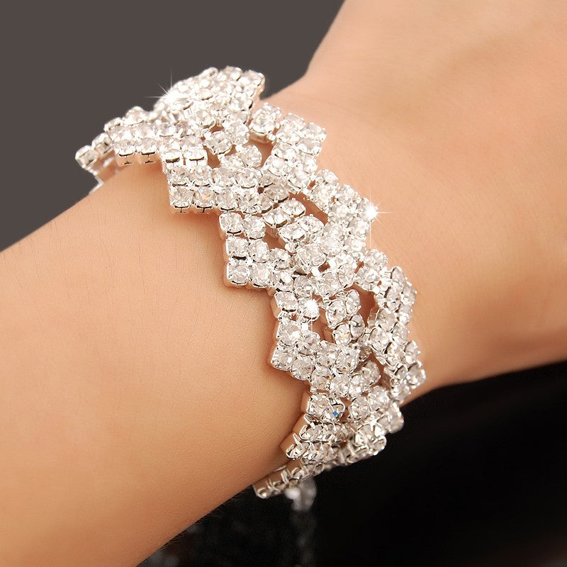 Novas Pulseiras de Berloques de Moda Prata 925 AAAAA Zircônia Cristal Feminino Pulseira Casamento Noivado Joias de Luxo