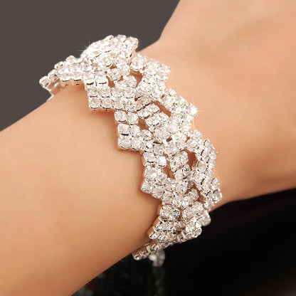 Novas Pulseiras de Berloques de Moda Prata 925 AAAAA Zircônia Cristal Feminino Pulseira Casamento Noivado Joias de Luxo