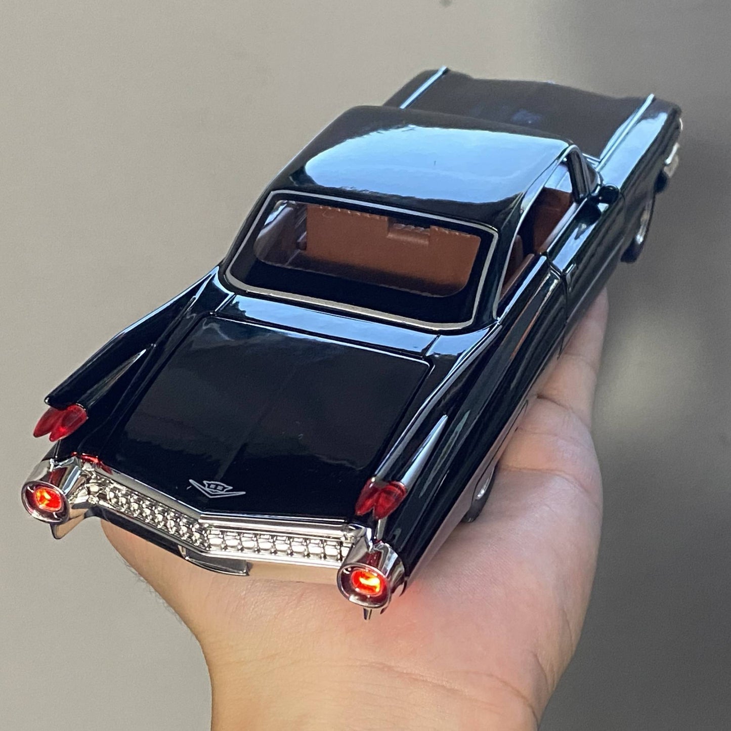 1:24 Cadillac Eldorado Biarritz 1959 Série 62 Liga Diecast Modelo Miniatura Voiture Decoração de Casa Presentes de Natal Para Crianças