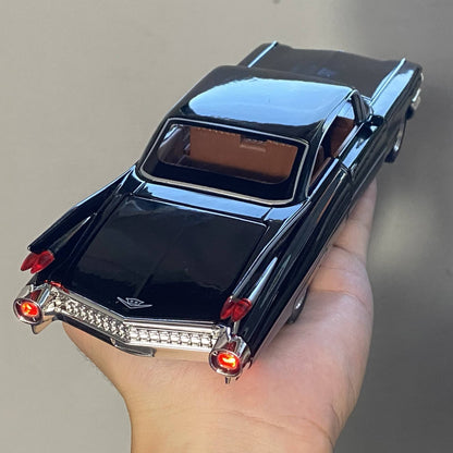 1:24 Cadillac Eldorado Biarritz 1959 Série 62 Liga Diecast Modelo Miniatura Voiture Decoração de Casa Presentes de Natal Para Crianças