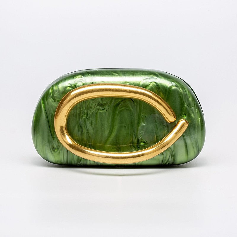 Box Bag Metal Details Crossbody Pu Leather Clutch Shoulder Luxury Brand Handbags Women's Handbag Ladies Female Evening Purse Red