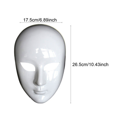 DIY Unpainted Face Masquerade Costume s for Party Decoration Accessories