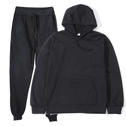 Men Tracksuit Casual Joggers Hooded Sportswear Jackets And Pants 2 Piece Sets Hip Hop Running Sports Suit S-XXXL