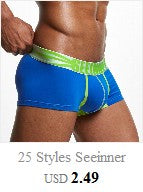 BS 4PC/LOT Men Briefs Sexy Underwear Male Underpants Men's Sexy Breathable Brief Pants Comfortable Men Briefs Underwear Cotton