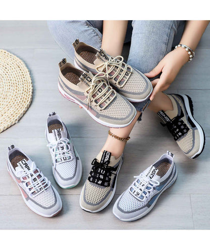 Women Sneakers 2025 New Spring Autumn Brand Luxury Vulcanize Shoes Casual Footwear Zapatillas Mujer Light Flat Breathable Shoes