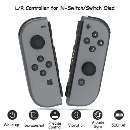 Wireless Controller For Nintendo Switch NS/OLED/LITE Gamepad Joystick Dual Vibration Turbo Remote Control 6 Axis Gyro L/R Joypad