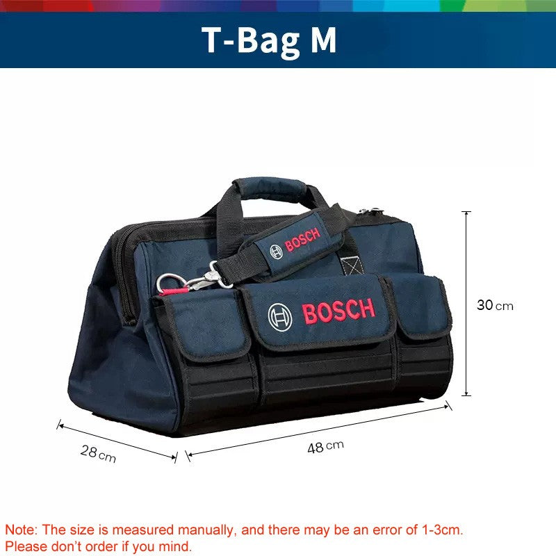 1 Peça Portátil Bosch Bolsas de Lona Manuais Multiuso Manutenção Ferramenta Espessada Impermeável Bolsas de Armazenamento de Ferramentas Manuais