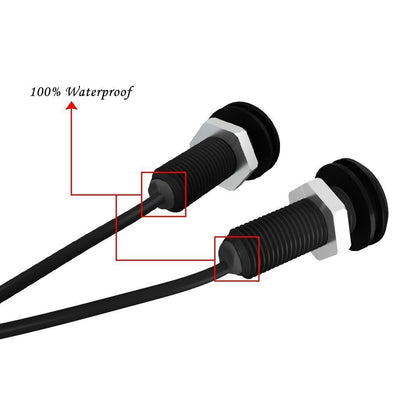 2-10 PCS 23mm 18mm Car Eagle Eye Light DRL LED Daytime Running Lights 12V Motorcycle COB Beads Backup Signal Lamps