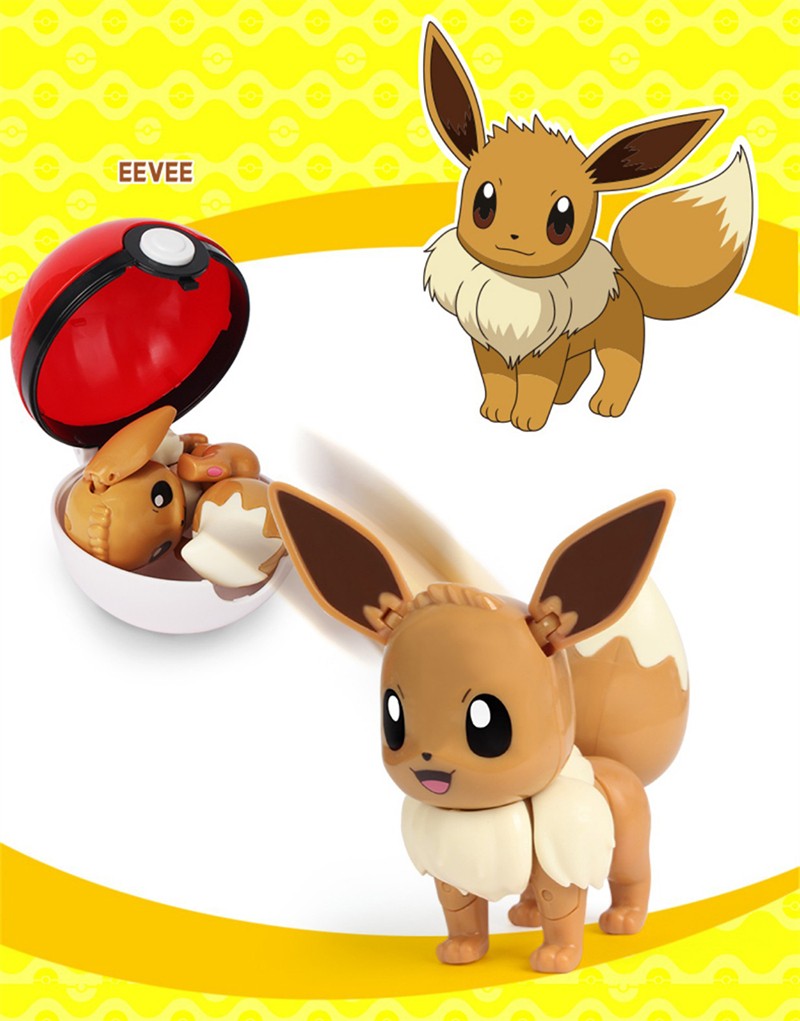 Pokémon Genuíno Pokébola Transformar Charizard Bulbasaur Gengar Dragonite Bonecos de Brinquedo Anime Snorlax Lapras Lucario Modelo de Bonecos