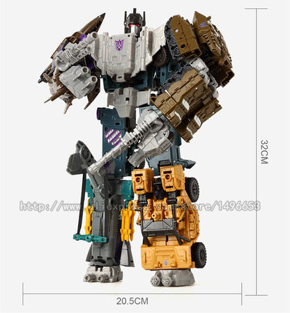 NOVO Chegou G1 KO Brinquedos de Transformação 5 EM 1 Boneco de Ação Clássico Dinossauro Robô Modelo Presente para Crianças