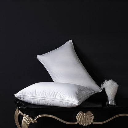 95% Pure Goose Down Pillow 1200TC Anti - Drill Pima Fabric 1000 Cleanliness 1000+ Loft Multiple Sizes (50x70cm etc.)