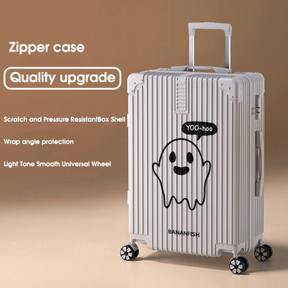 2025 New Suitcase ABS Durable Large Capacity Suitcase 20/22/24/26/28-inch Men's Carry-on Roller Suitcase Travel Check-in Case