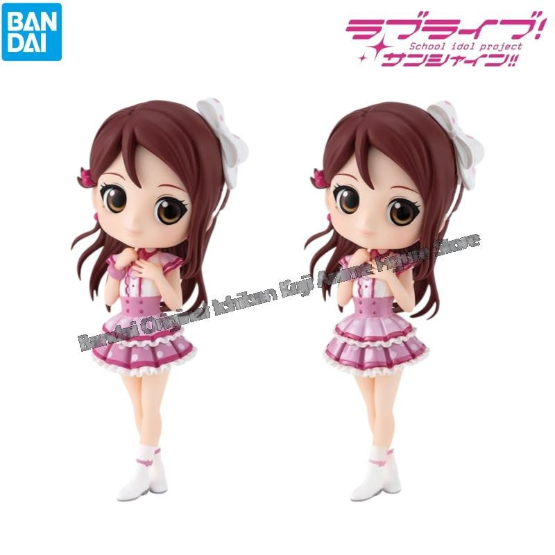 Em Estoque Bandai Original Box Kit Garagem Modelo Lovelive Qposket Sakurauchi Riko Ruby Kurosawa Tsushima Yoshiko Personagens de Anime