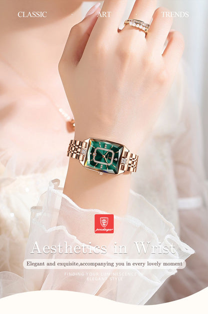 POEDAGAR Luxury Brand Ladies Wristwatch Waterproof Stainless Steel Date Women Watch Casual Fashion Quartz Women’s Watches Reloj