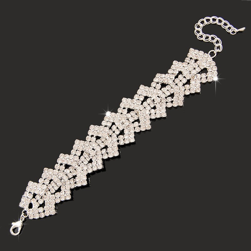 Novas Pulseiras de Berloques de Moda Prata 925 AAAAA Zircônia Cristal Feminino Pulseira Casamento Noivado Joias de Luxo