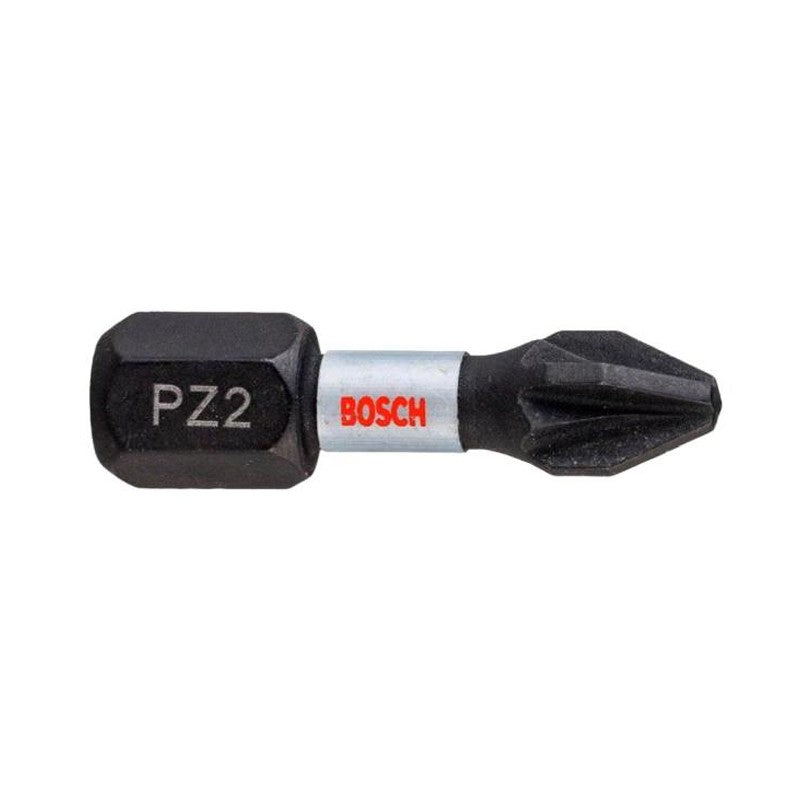 BOSCH Original Ponta de Parafusadeira Impact Control PH1/PH2/PH3/PZ2/PZ3 Aço Modificado S2 Alta Dureza Acessórios para Ferramentas Elétricas