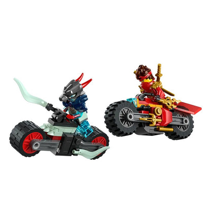 LEGO Phantom Ninja 71838 Perseguição de Moto do Kai Brinquedo de Bloco de Montar Quebra-Cabeça Presente