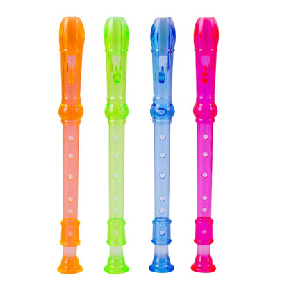 20-50 Pcs Mini Transparent Six Hole Recorder Kids Party Birthday Carnival Gifts, Kindergarten Rewards, Pinata Goody Bag Fillers