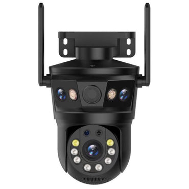 12MP Three Screen WIFI IP Camera Outdoor Three Lens PTZ Cam Ai Human Detection Waterproof Wireless CCTV Video Security Cameras