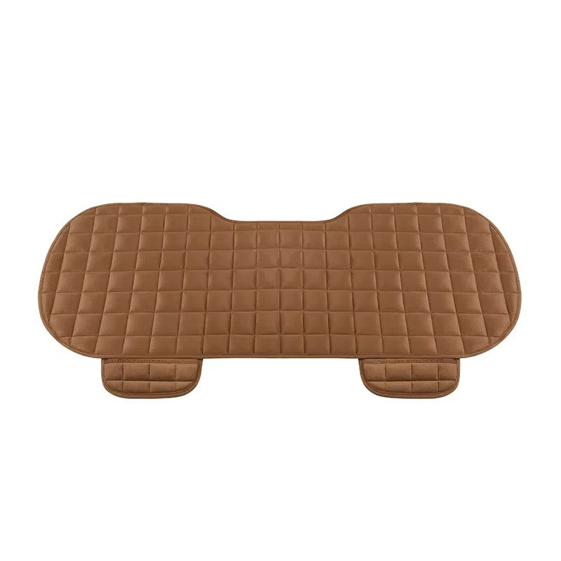 Car Seat Cover Front Rear Flocking Cloth Cushion Non Slide Winter Auto Protector Mat Pad Keep Warm Universal Fit Truck Suv Van