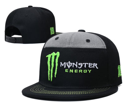 30 styles Monster Energy Embroidered Baseball Hat Summer Men's and Women's Sunscreen Duck Tongue Hat Racing Baseball Hat