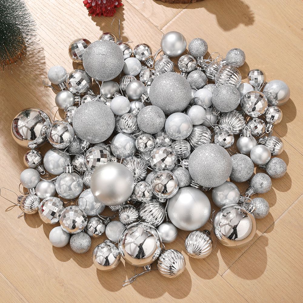 10/20/30/50/100Pcs Merry Christmas Ball Hanging Christmas Tree Decoration for Home Decor New Year 2026 Navidad Party Supplies