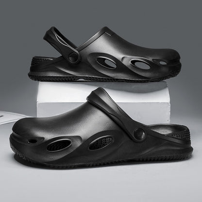 Men Outdoor Sandals Beach Comfortable Clogs Soft Slides Men Casual Shoes Garden Shoes  Lazy Shoes Are Lightweight and Versatile