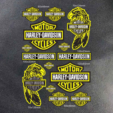 2026 New Harley Davidson Sticker Logo Motorcycle Helmet Tank Bike Decal