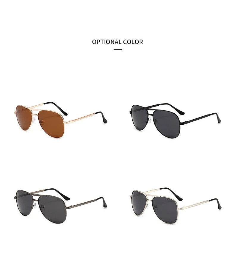 Brand Design Pilot Polarized Sunglasses For Men Women Fashion Trend Outdoor Cycling Car Driving Sun Glasses Goggle Eyewear 2025