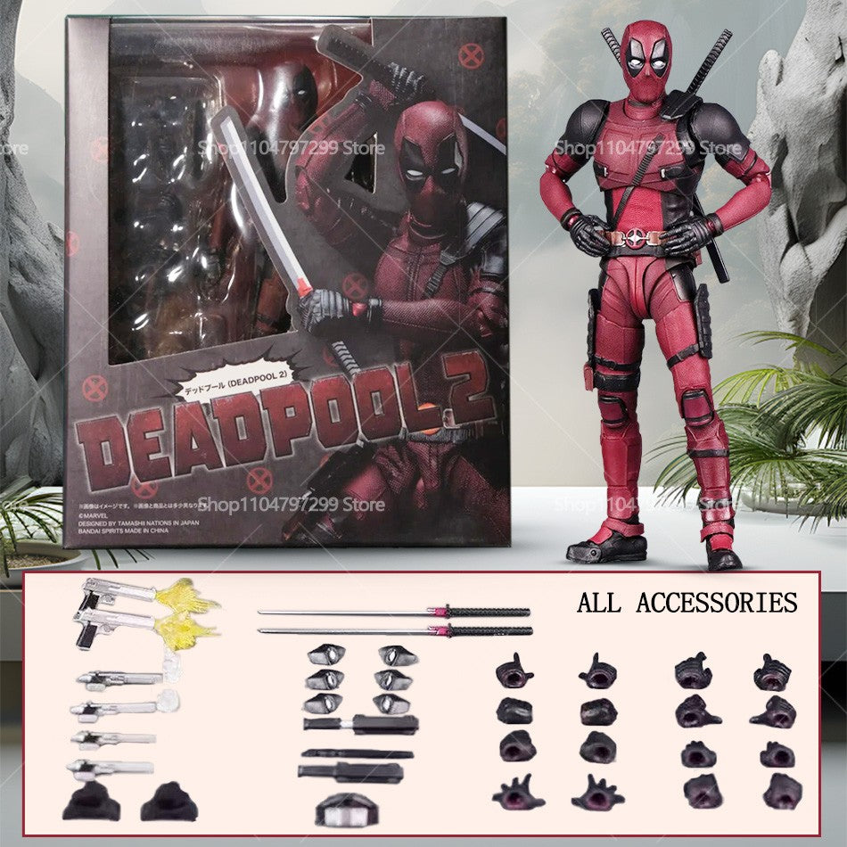 Boneco de Ação Deadpool X-Men Legend Series Figure Wade Winston Wilson Bonecos Articulados Modelos de Mobilidade Articulada Coleção Decoração Brinquedo Presente