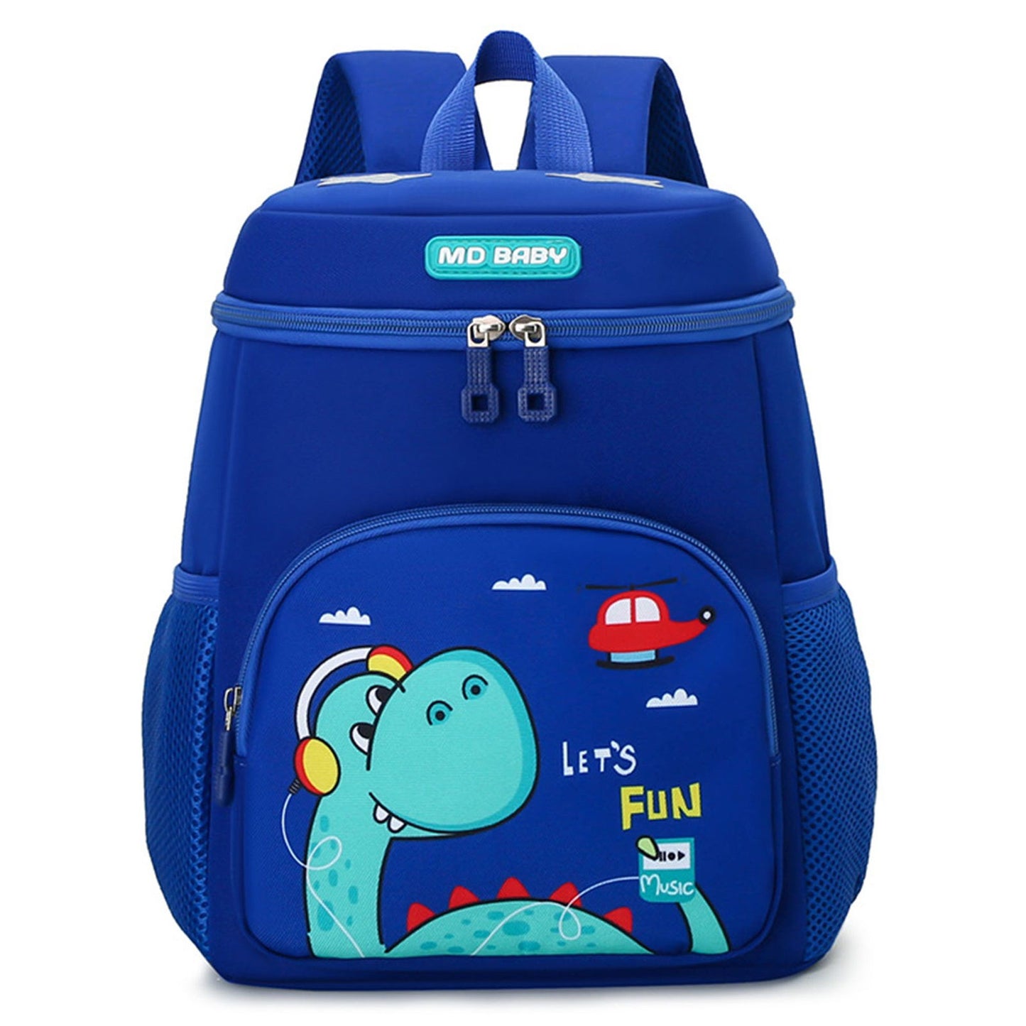 Mochila de Dinossauro Fofa para Crianças Meninos Meninas, Bolsas Escolares de Jardim de Infância para Pré-Escola de Desenho Animado