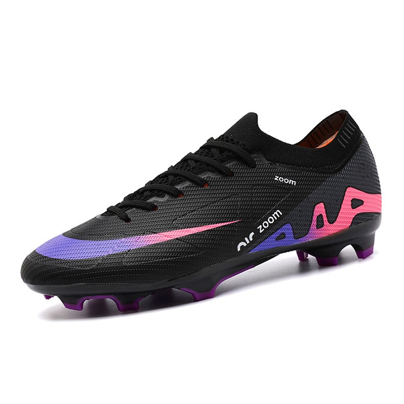 Men Football Shoes Cleats Outdoor Grass Society Training Match Football Field Boots Resistant Studded Soccer Shoes Sport Wear