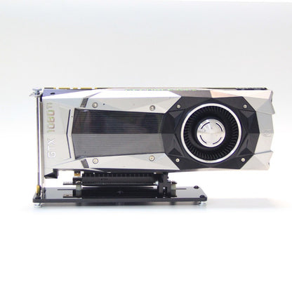 Suporte para placa de vídeo 90 graus vertical base chassi suporte vertical para placa de vídeo com cabo riser