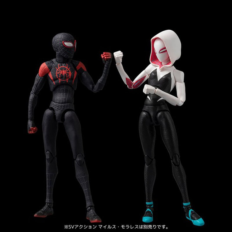 Action Figure Sv Action Homem-Aranha: Através do Aranhaverso Gwen Stacy Miles Morales Peter Parker Modelo Brinquedos
