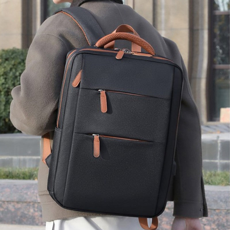 Mochila de Viagem Masculina e Feminina Mochila Casual Grande Capacidade Mochila de Laptop da Moda Mochila Estudantil Leve