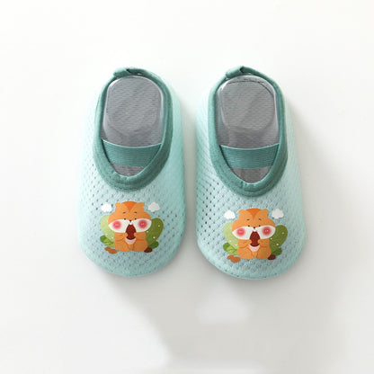 Cute Cartoon Baby Floor Socks Non-slip Soft Sole Toddler Sock Boy Girls Cotton Children's Toddler Warm Shoes Infant First Walker