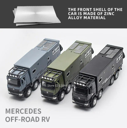1:24 NOMADISM Raptor F150 RV Liga Modelo de Carro de Brinquedo Metal Diecast Miniatura Veículos Off Road Modelos Som Luz Brinquedos Para Crianças Presentes